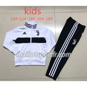 Juventus Enfant Ensemble Vestes d'entrainement Blanc 2018/19